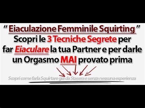 soffia gucci che squirta|Eiaculazione femminile 5 passaggi fondamentali per il vostro .